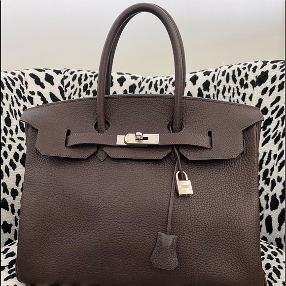 Hermes Handbags - 100% Authentic Hermes 40 Togo Leather Birkin